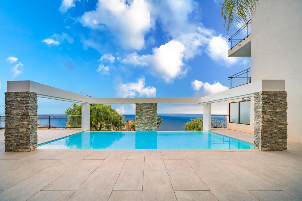 보솔레이 Frontiere Monaco, Terrasse Vue Mer, Tour Odeon - Ap 아파트 외부 사진