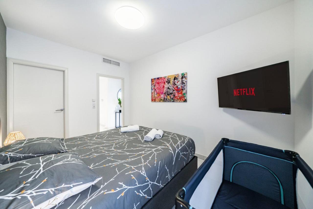 보솔레이 Frontiere Monaco, Terrasse Vue Mer, Tour Odeon - Ap 아파트 외부 사진
