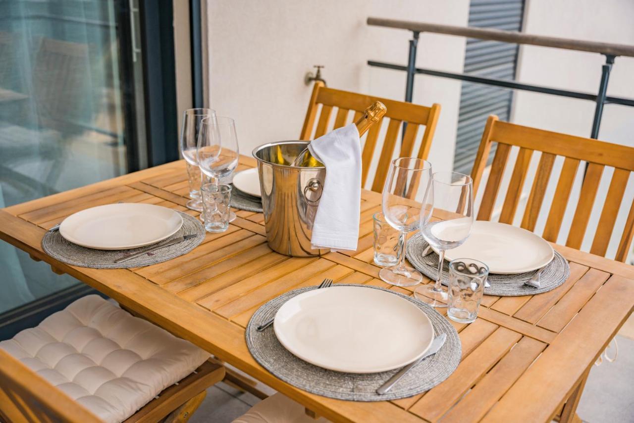 보솔레이 Frontiere Monaco, Terrasse Vue Mer, Tour Odeon - Ap 아파트 외부 사진